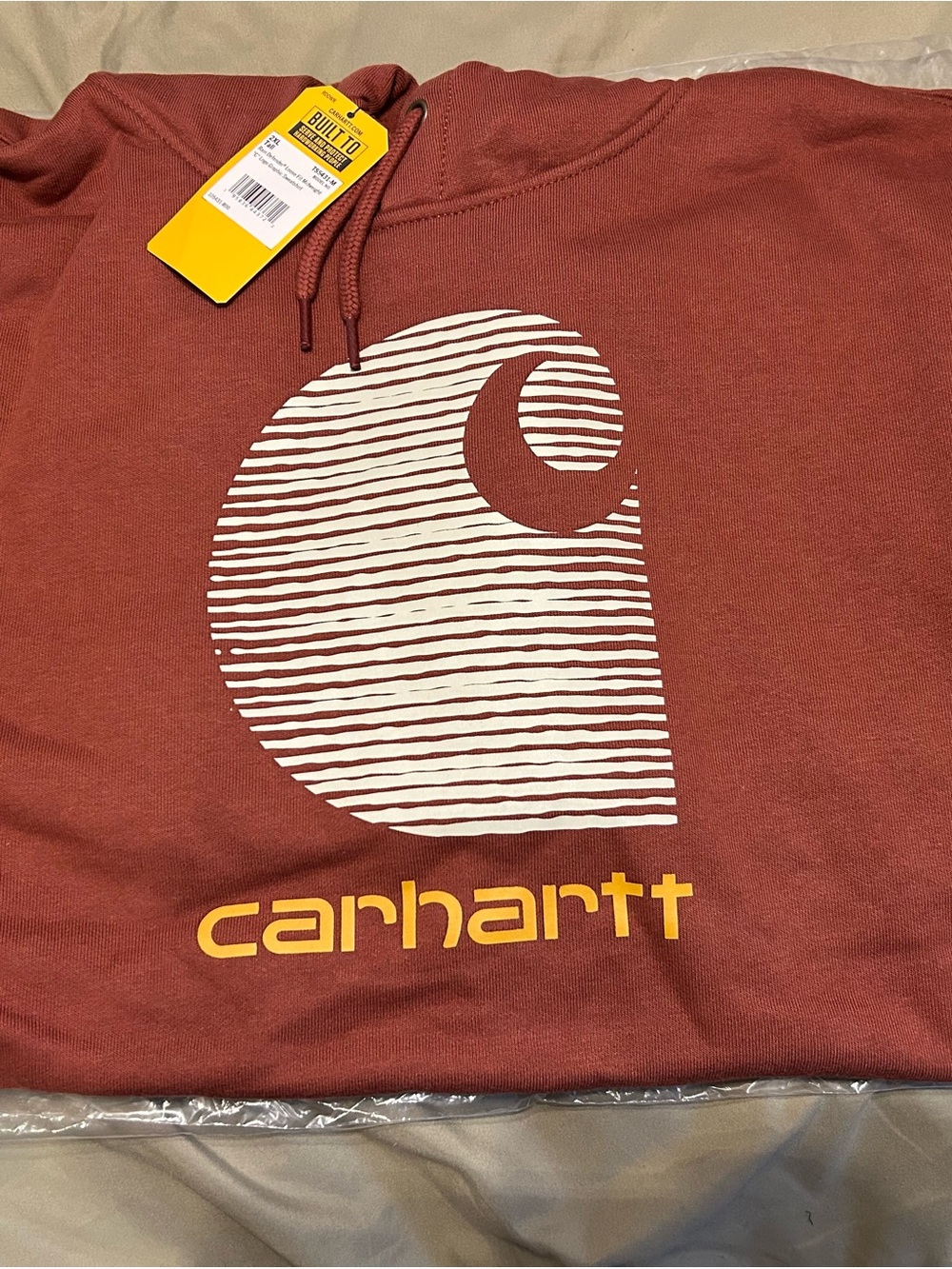 Men’s carhartt sweatshirt size 2x TALL